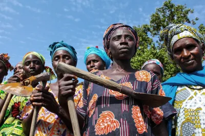 Women farmers in Senegal