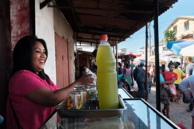 A restaurant owner in Madagascar. Photo: Nyani Quarmyne, International Finance Corporation